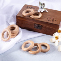 Armbänder Beißring 54mm Naturring Babyspielzeug